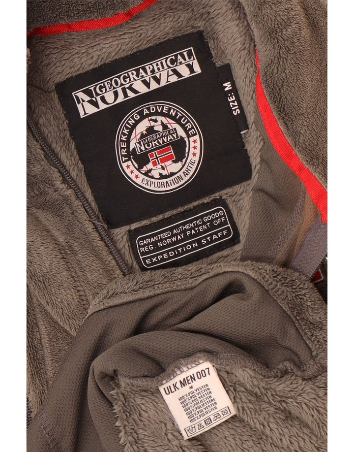 Ανδρικό μπουφάν Norway Fleece UK 38 Medium Grey Colorblock Πολυεστέρας Sports