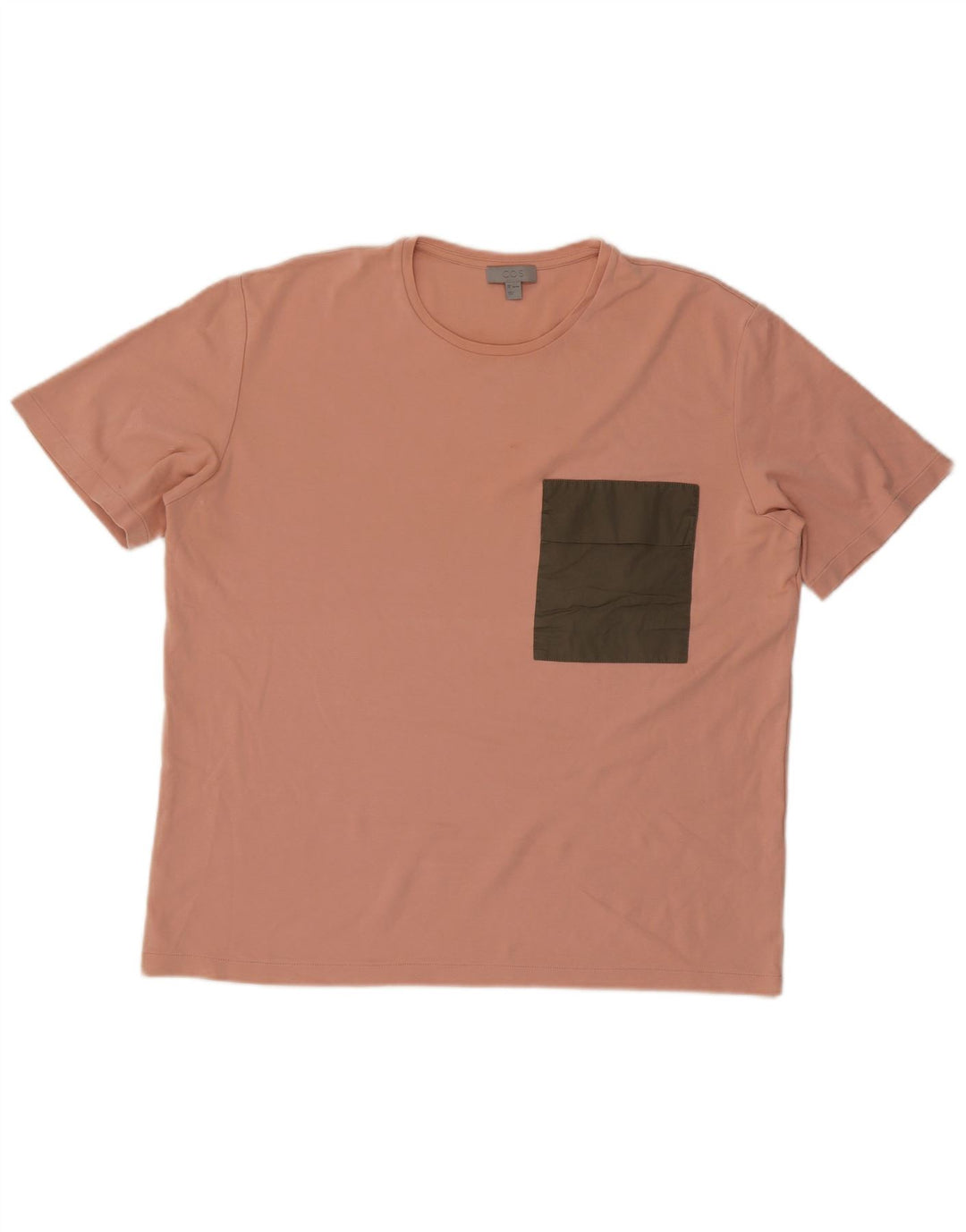Ανδρικό T-Shirt Cos Top μεγάλο ροζ βαμβακερό