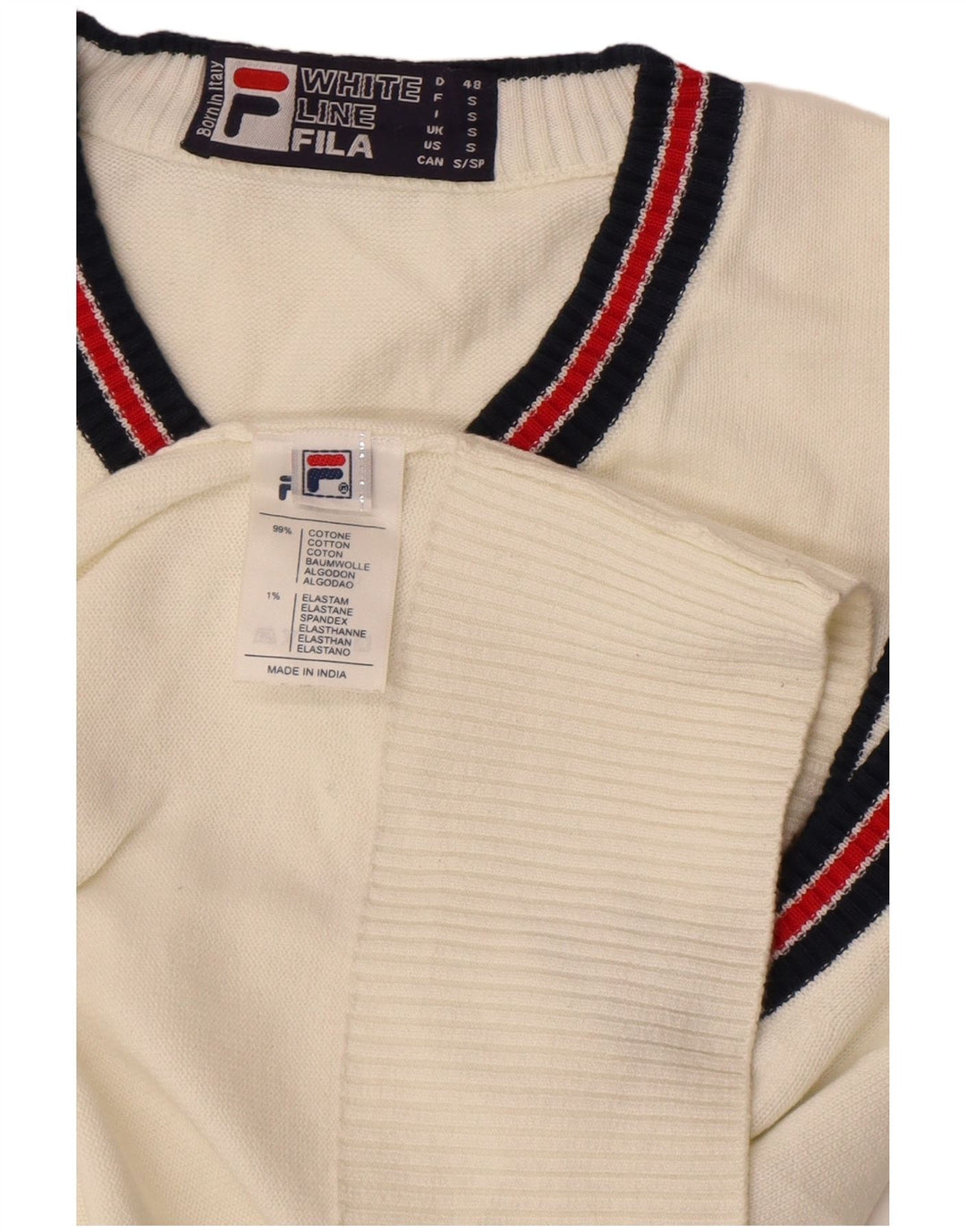 Ανδρικό γιλέκο Fila Tank Top Μικρό λευκό βαμβακερό