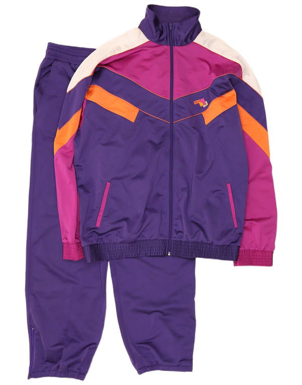 Brugi Ανδρική Ολόσωμη φόρμα XL Purple Colourblock Polyester