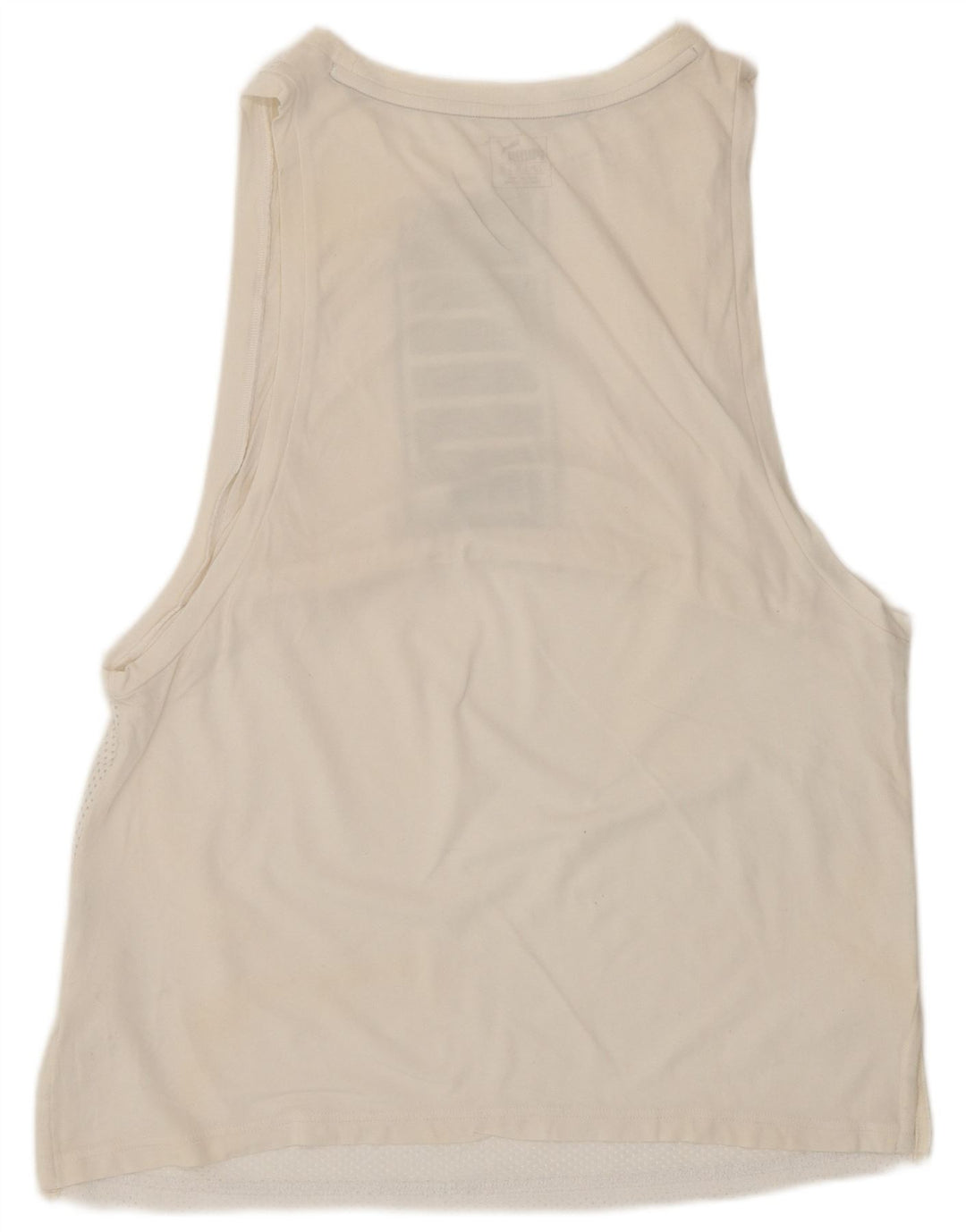 Puma Γυναικείο Γραφικό Γιλέκο UK 12 Medium White