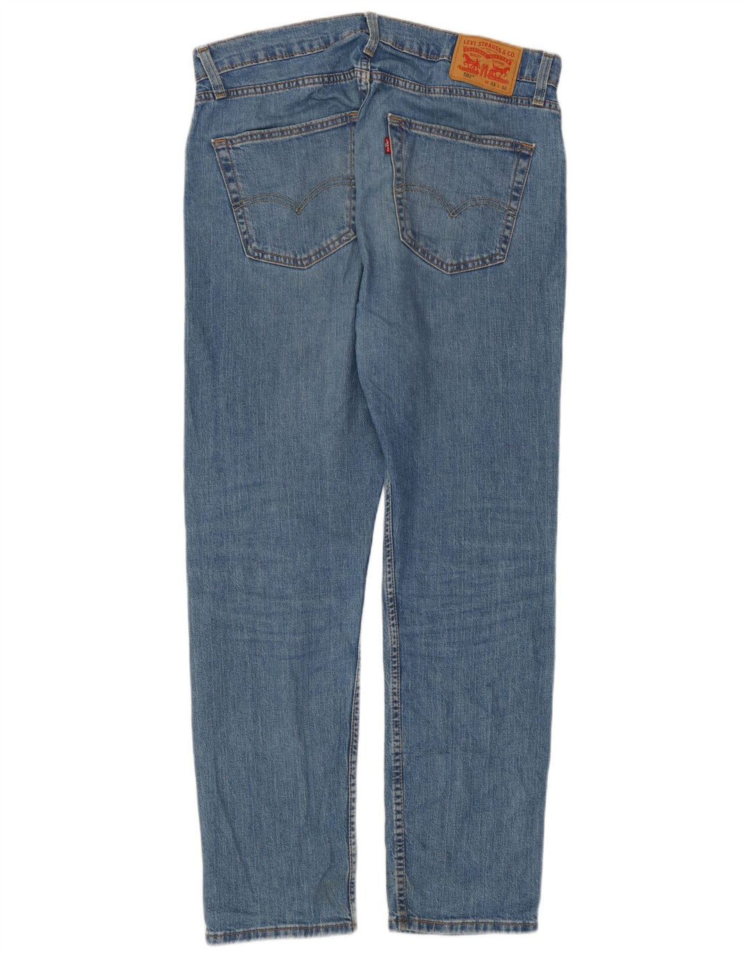 Levi's Mens 502 Tapered Jeans W33 L32 Blue