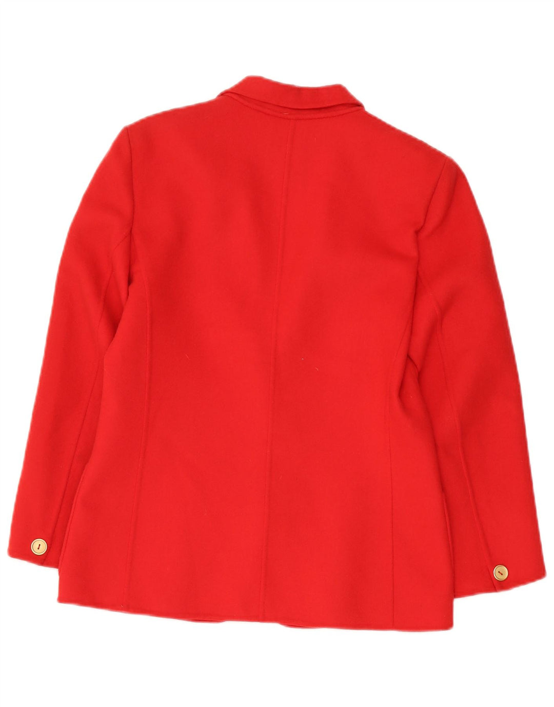 Pierre Cardin Γυναικείο Μπουφάν 1 Κουμπί Blazer IT 42 Μεσαίο Κόκκινο Μάλλινο Classic