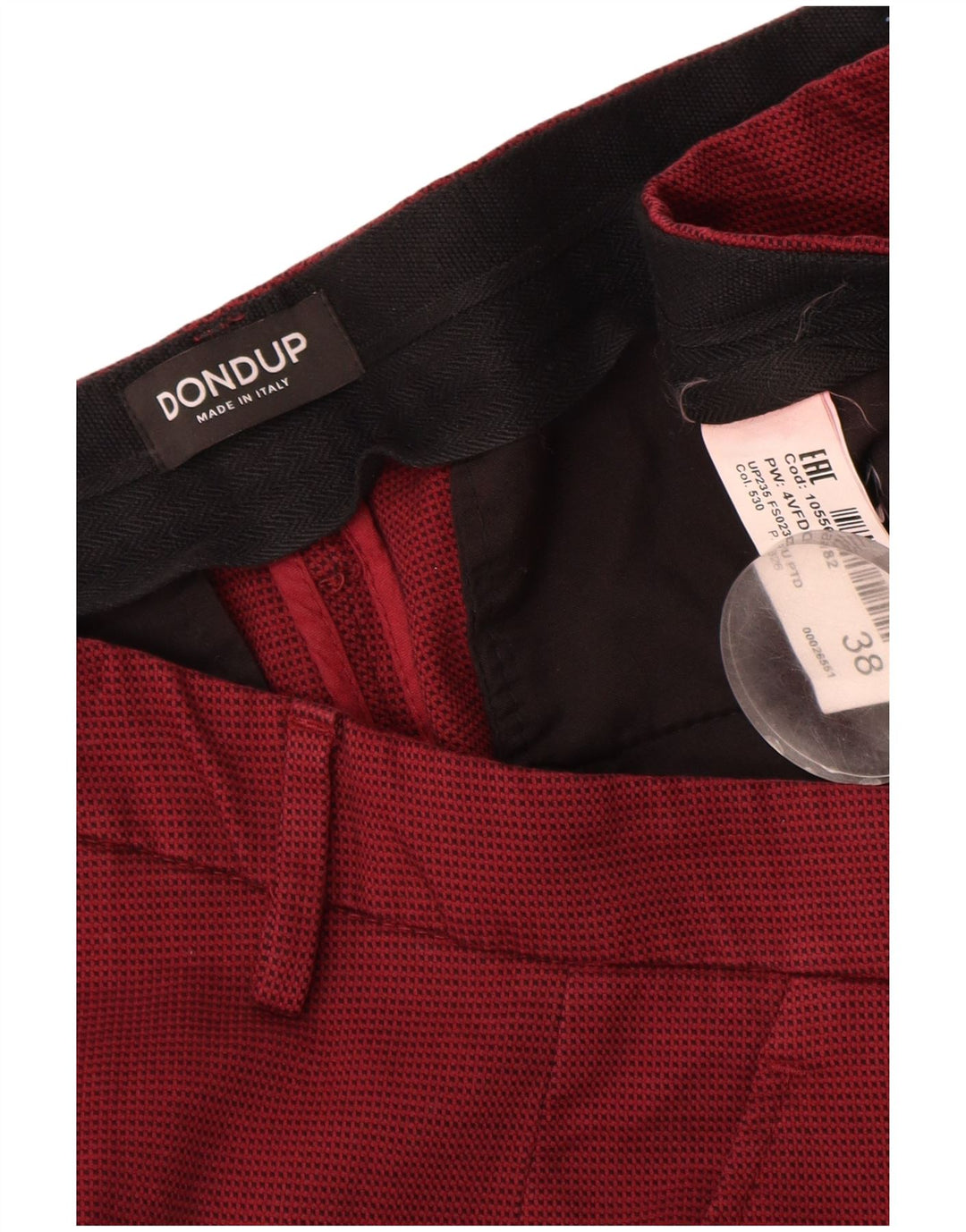 Dondup Ανδρικό παντελόνι Chino Slim W38 L32 Βαμβακερό βαμβακερό