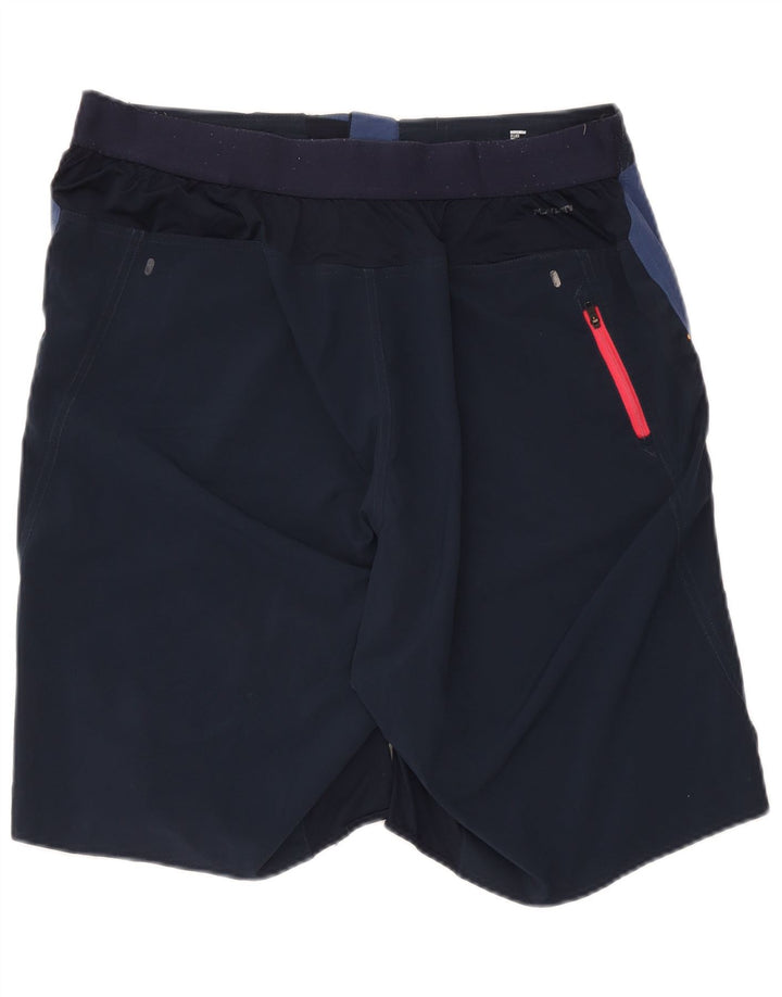 Ανδρικό σορτς κολύμβησης Reebok XL Navy Blue Colorblock Πολυεστέρας