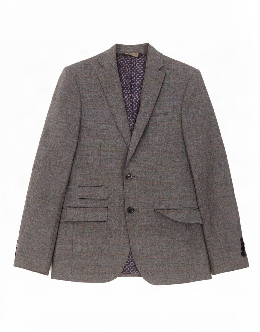 Marks & Spencer Ανδρικό σακάκι μπλέιζερ με 2 κουμπιά 36 Small Blue Check