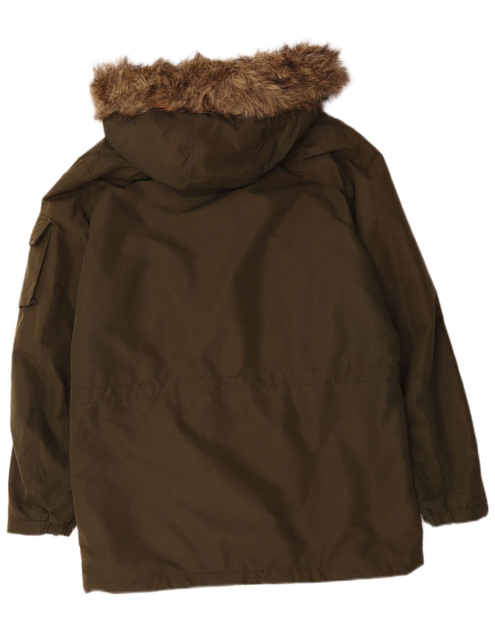 Jack & Jones Ανδρικό μπουφάν Parka με κουκούλα UK 38 Medium Khaki