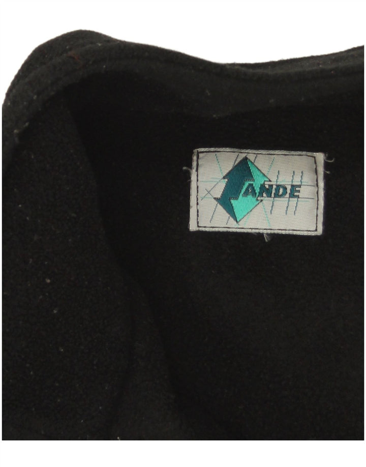 Vintage Ανδρικό Fleece Jacket UK 42 XL Μαύρο