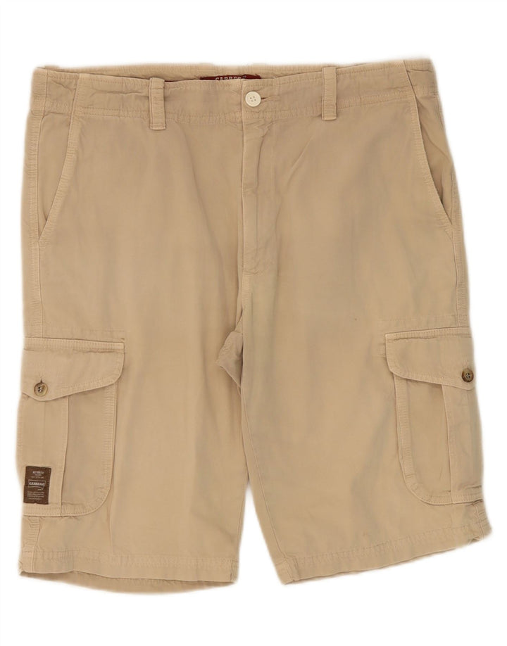 CARRERA Mens Cargo Shorts W34 Large Beige Vintage Carrera and Second-Hand Carrera from Messina Hembry 