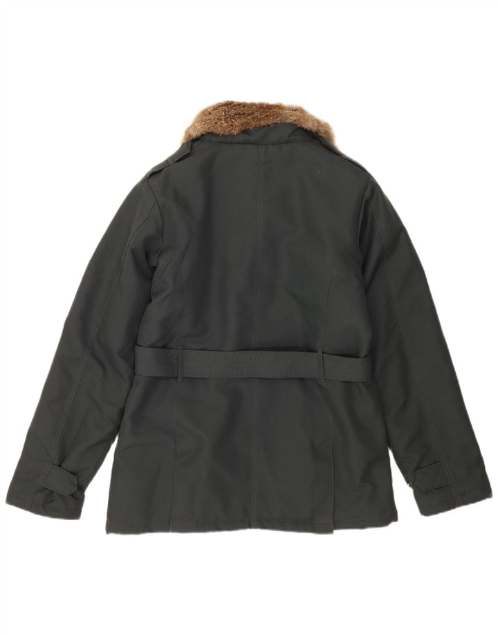 Woolrich Γυναικείο Utility Jacket UK 14 Medium Grey Nylon