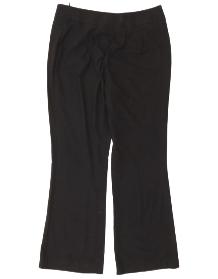 Marks & Spencer Γυναικεία Bootcut Casual Παντελόνι UK 12 Medium W30 L29 Black