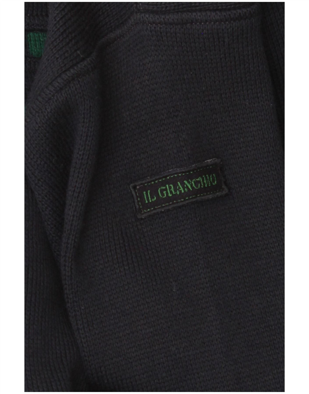 Ανδρικό πουλόβερ με ζακέτα Il Granchio Medium Navy Blue