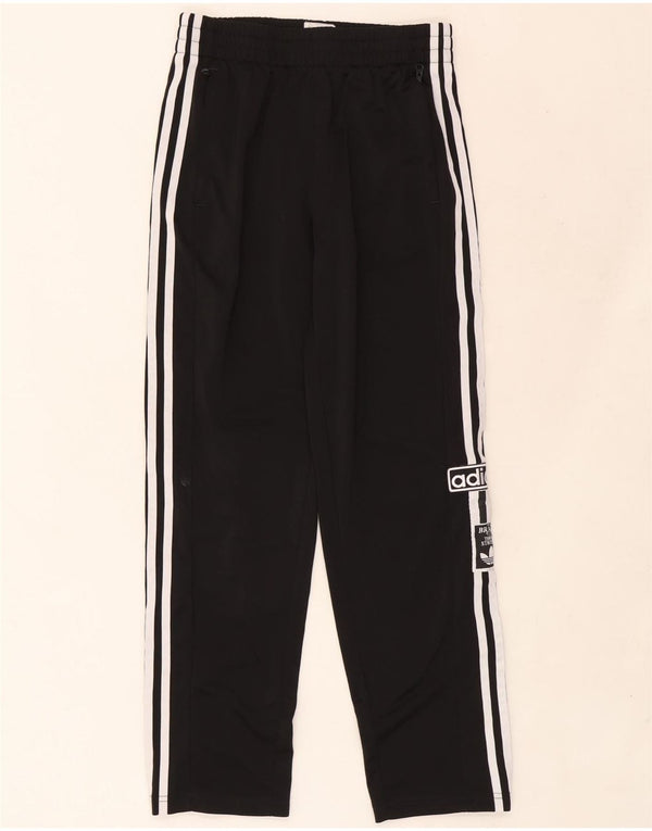 Παντελόνι αθλητικής φόρμας Adidas Boys Graphic 14-15 ετών Μαύρο Πολυεστέρα