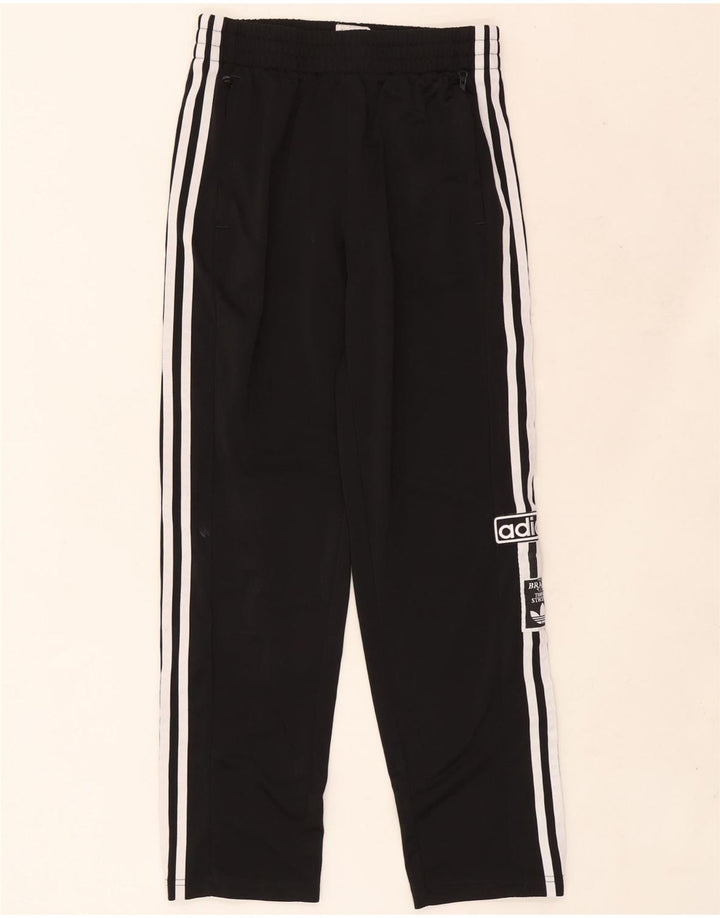 Παντελόνι αθλητικής φόρμας Adidas Boys Graphic 14-15 ετών Μαύρο Πολυεστέρα