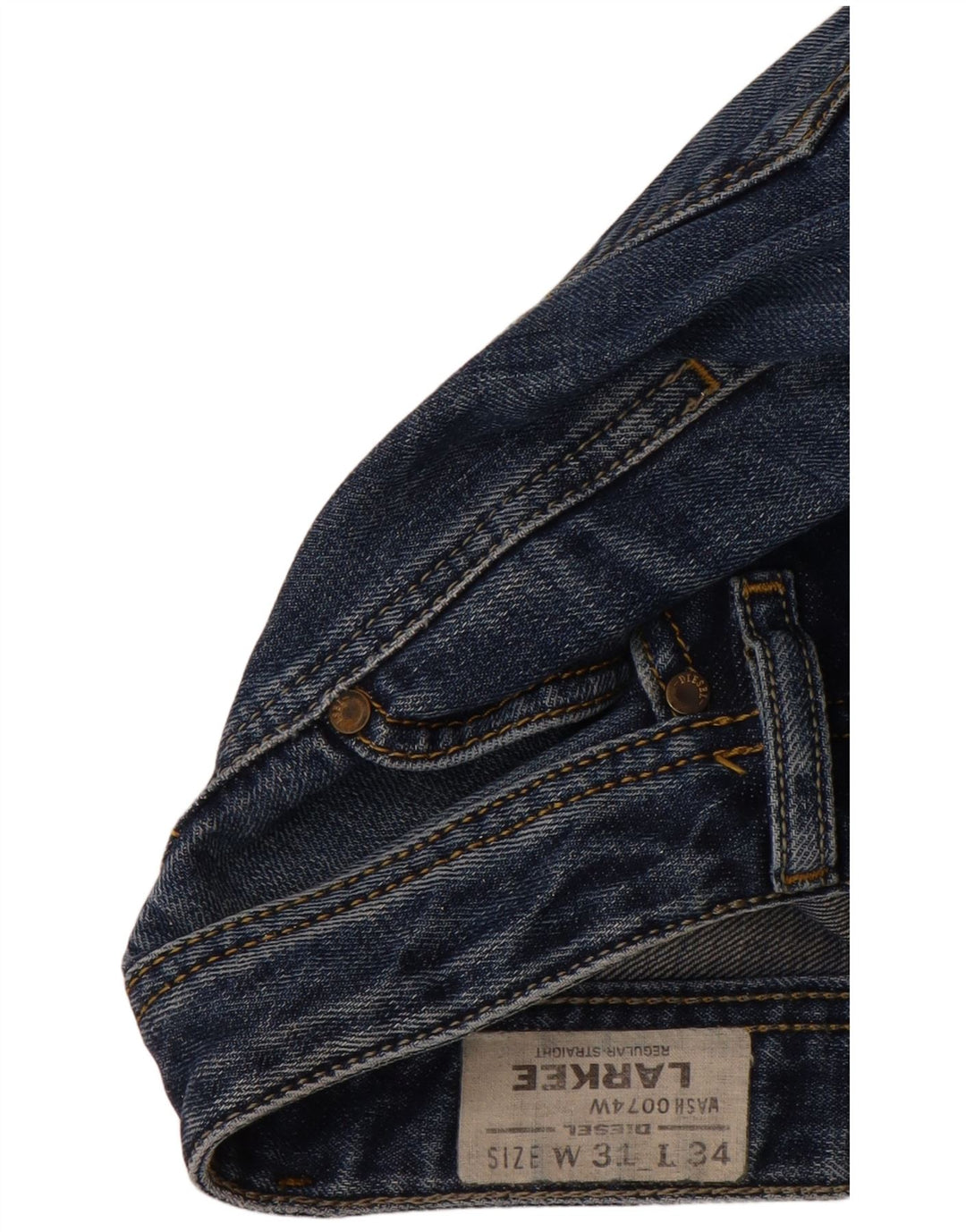 Ανδρικό τζιν Larkee DIESEL ίσιο W31 L34 Μπλε βαμβακερό