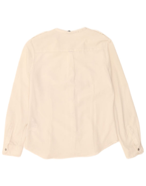 Γυναικεία μπλούζα Calvin Klein UK 10 Small White Polyester
