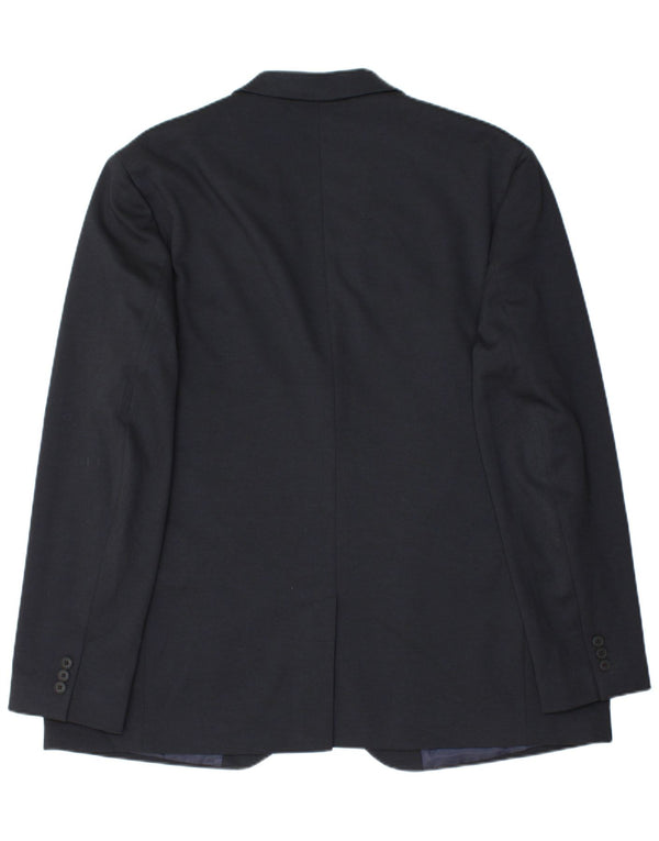 Marks & Spencer Mens Autograph Slim Fit Blazer Jacket UK 48 4XL Navy Blue