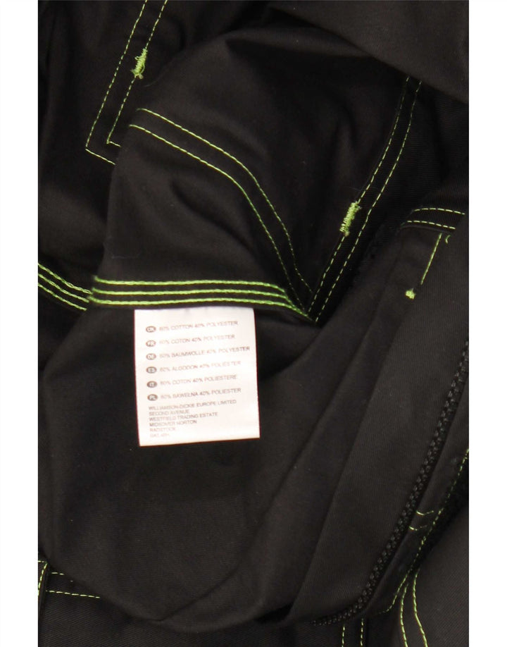 Dickies Mens Utility Jacket UK 42 XL Μαύρο βαμβακερό
