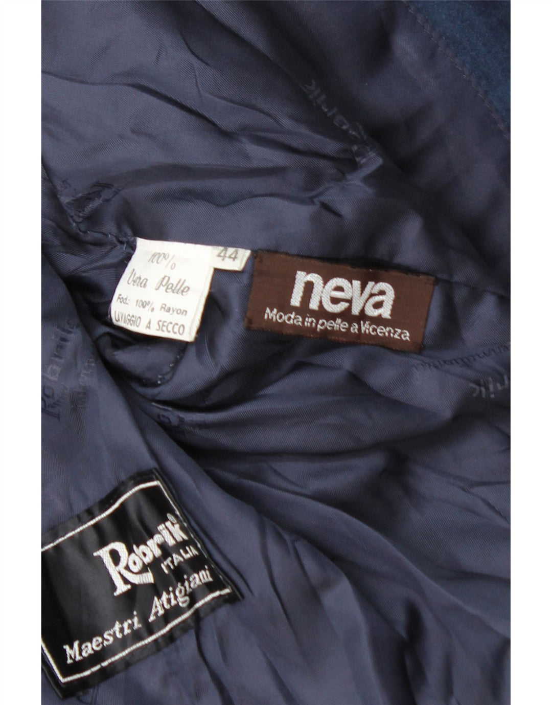 Robrik Γυναικείο Σετ Φούστα 2 τεμαχίων IT 44 Medium W30 Navy Blue Δερμάτινο