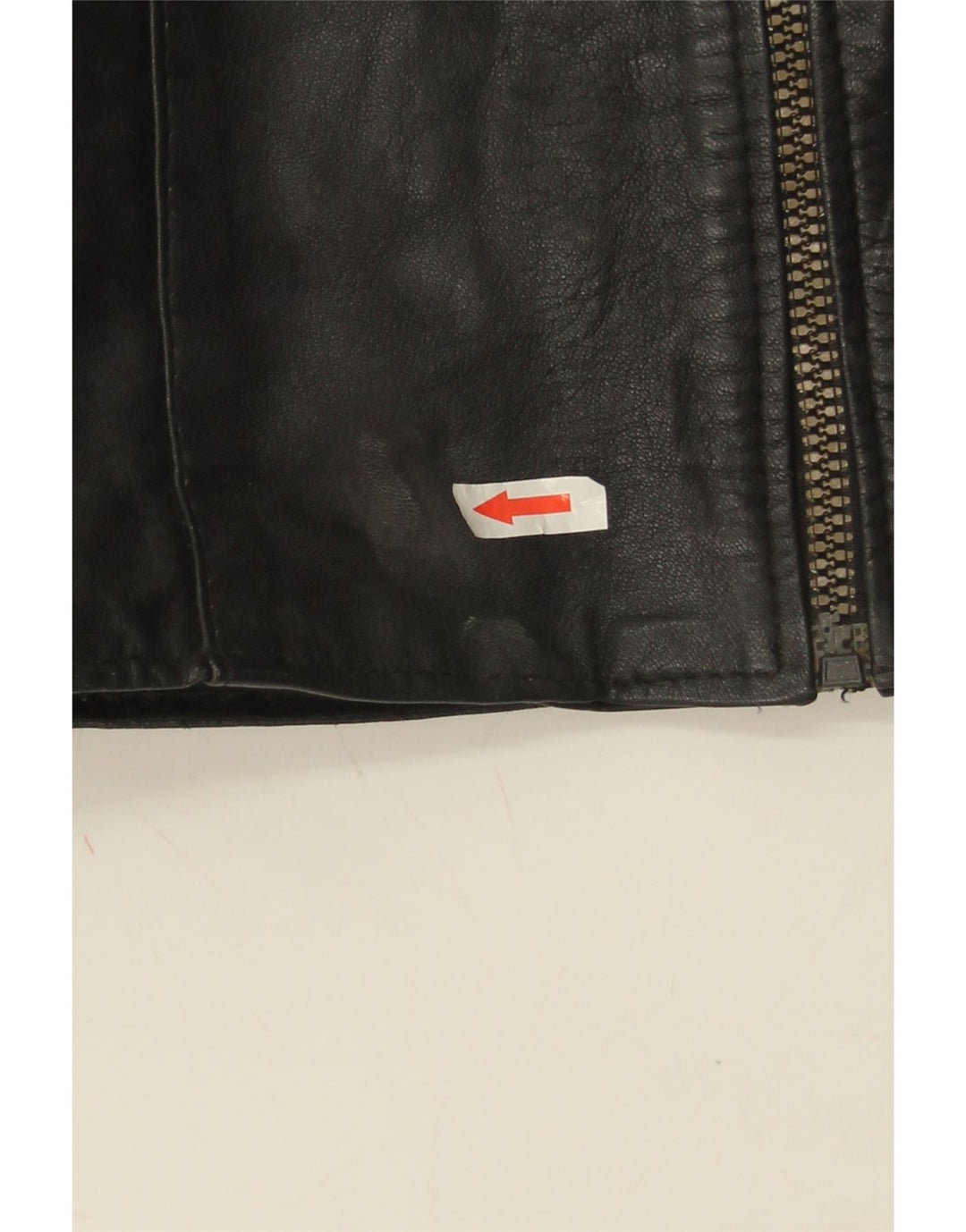 Vintage Γυναικείο Δερμάτινο Gilet UK 10 Small Black