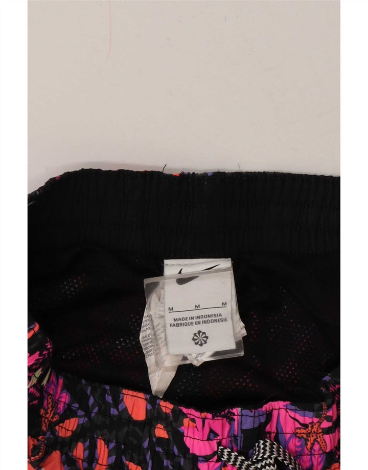 Ανδρικό αθλητικό σορτς Nike, μεσαίο πολύχρωμο λουλουδάτο πολυαμίδιο