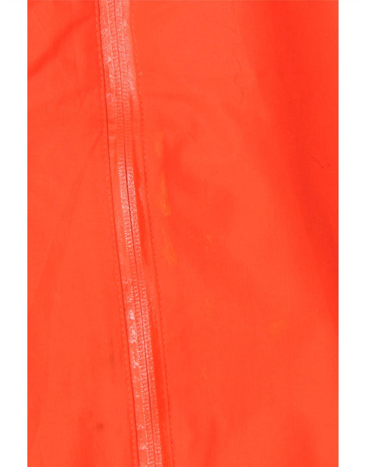 MOUNTAIN WAREHOUSE Ανδρικό μπουφάν βροχής με κουκούλα UK 40 Large Orange Colourblock