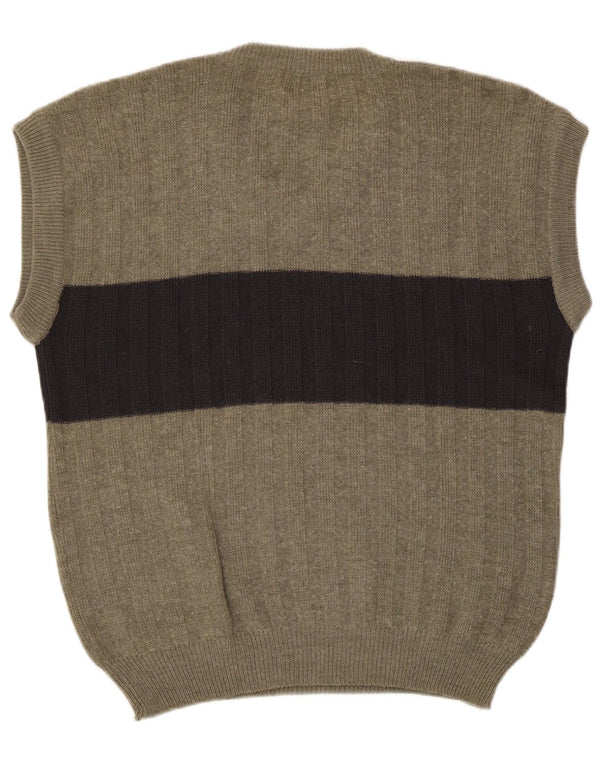 KIRKLAND Ανδρικό γιλέκο Tank Top IT 52 Large Khaki Colourblock