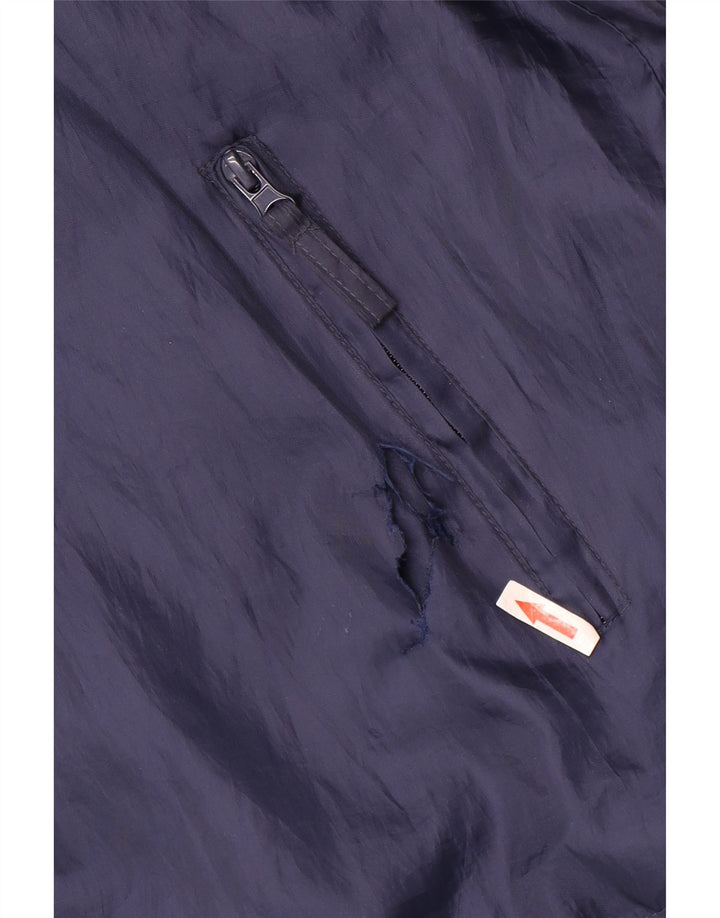 Diadora Ανδρικό Loose Fit Αδιάβροχο Μπουφάν UK 38 Medium Navy Blue Polyester