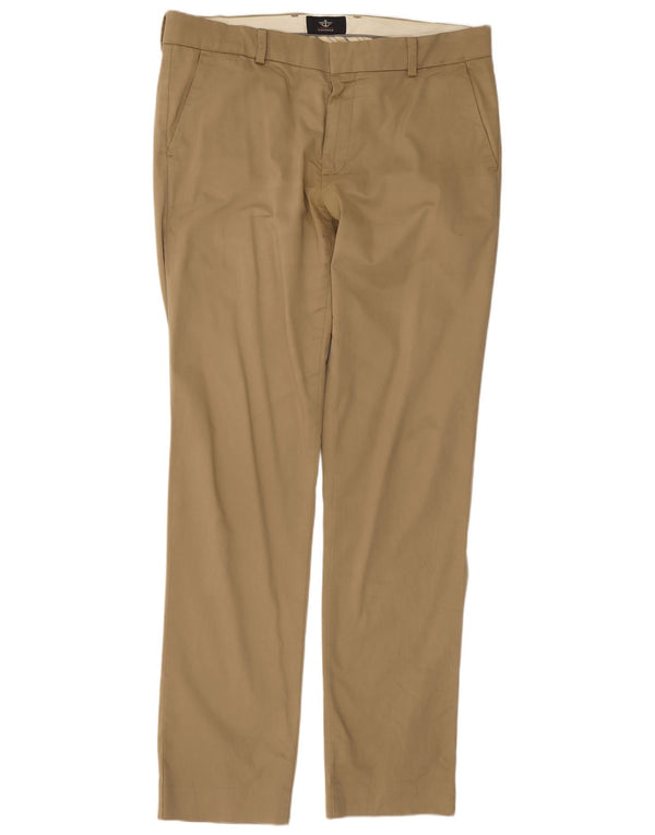 Dockers Ανδρικό ίσιο παντελόνι Chino W34 L34 Beige Cotton