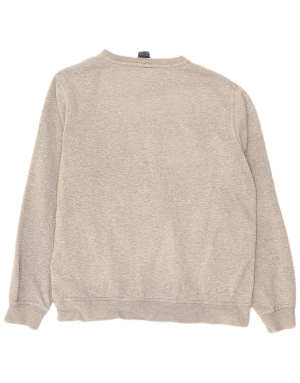 Ανδρικό φούτερ Nike Jumper με μεγάλο γκρι βαμβακερό χρώμα