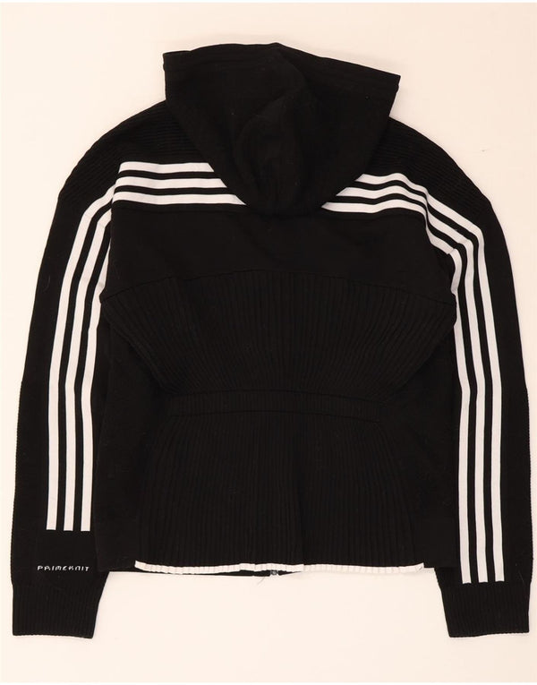Adidas Γυναικεία ζακέτα με κουκούλα UK 8/10 Small Black Polyester