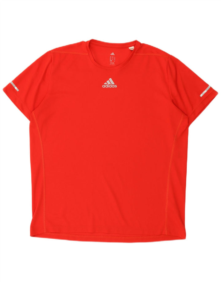 Adidas Ανδρικό T-Shirt Climalite Top XL Red Polyester