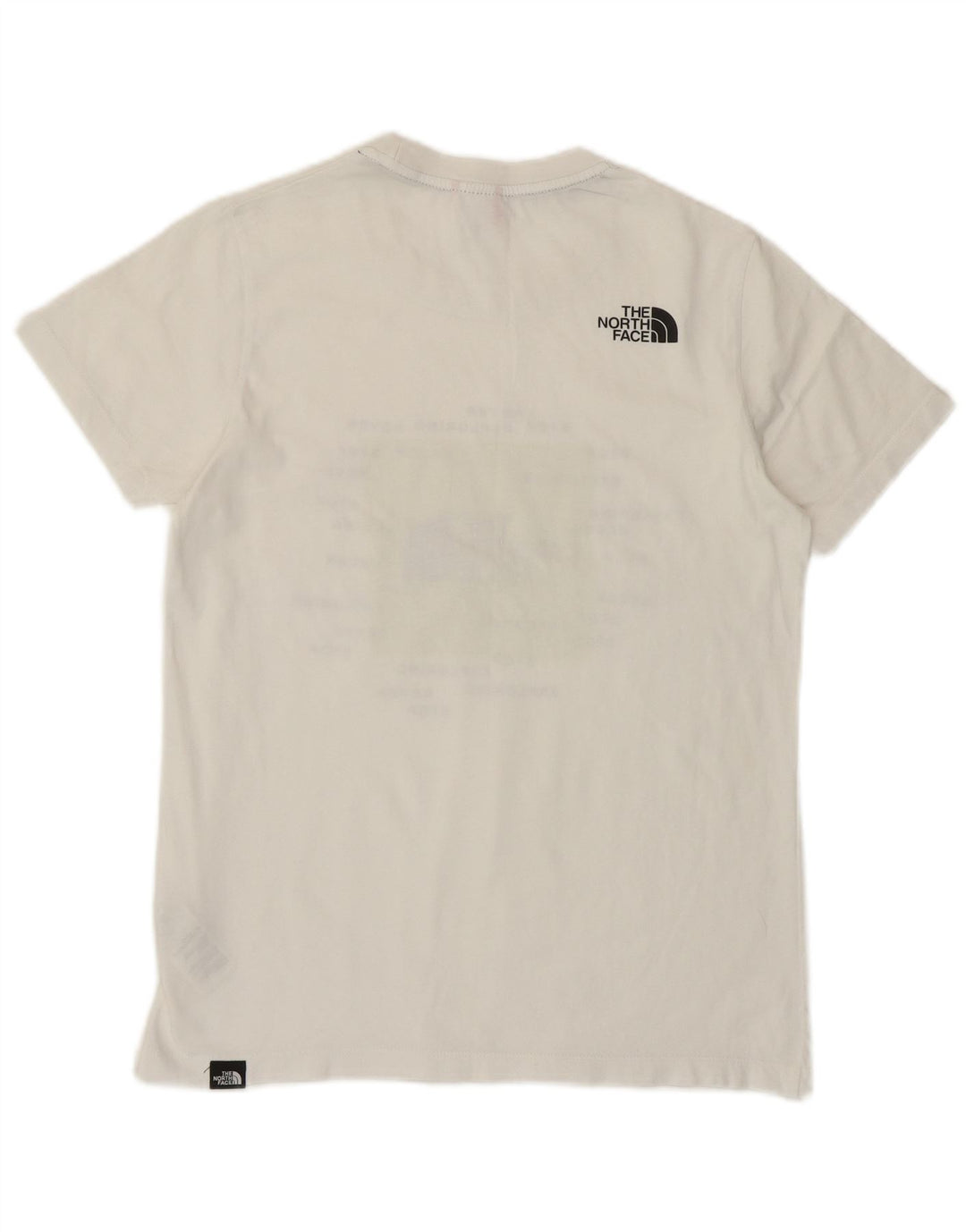 THE NORTH FACE Γυναικείο γραφικό T-Shirt Top UK 6 XS Λευκό