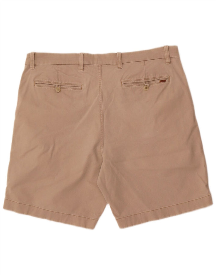 Chaps Ανδρικό σορτς Chino W36 μεγάλο μπεζ βαμβακερό