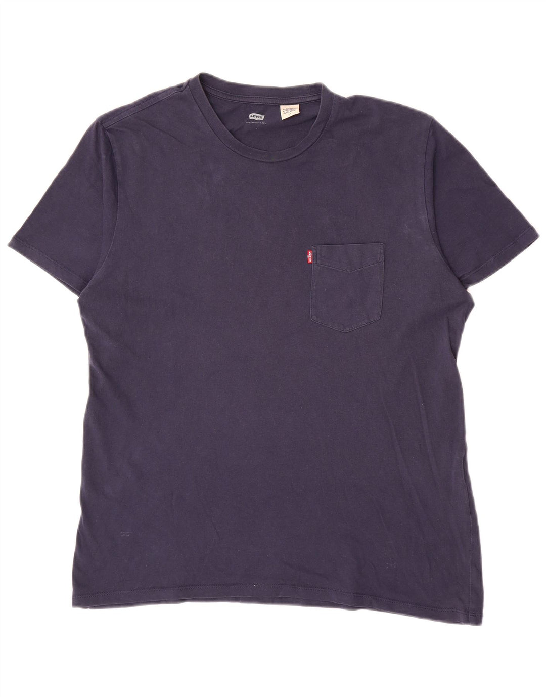 Ανδρικό T-Shirt Levi's Top Large Navy Blue από βαμβάκι