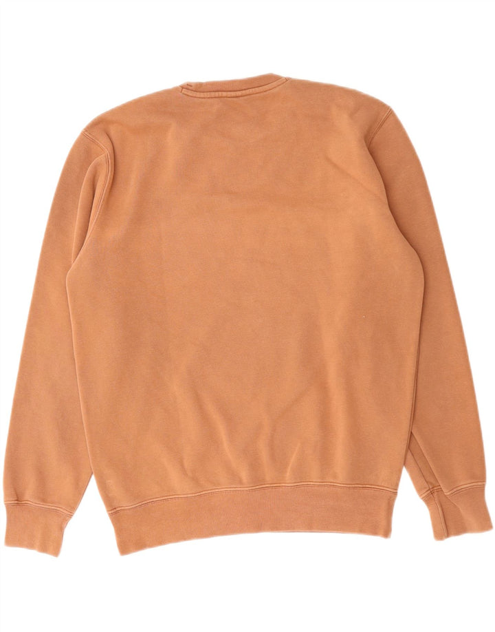 CHAMPION Ανδρικό φούτερ με φαρδιά φόρμα από βαμβακερό καφέ