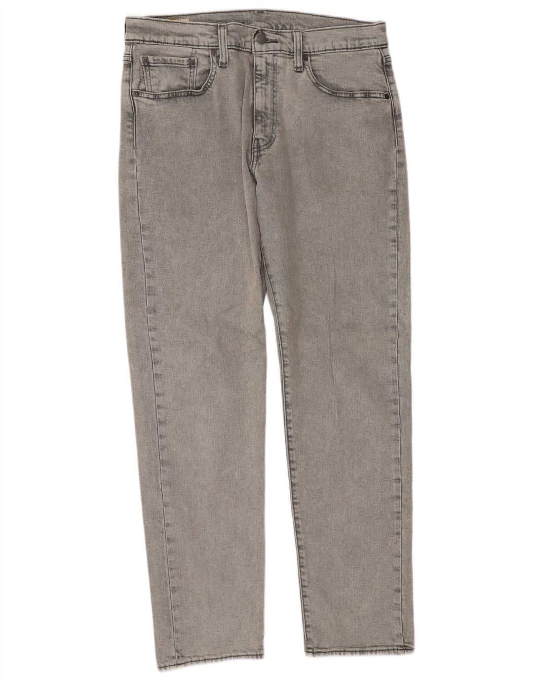 Levi's Mens 502 Tapered Jeans W33 L32 Γκρι βαμβακερό