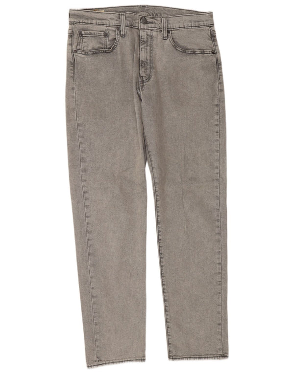 Levi's Mens 502 Tapered Jeans W33 L32 Γκρι βαμβακερό