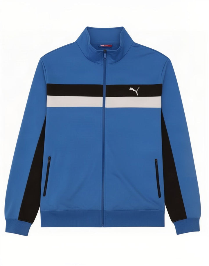 Ανδρική φόρμα Puma Top Jacket XL Blue Colourblock