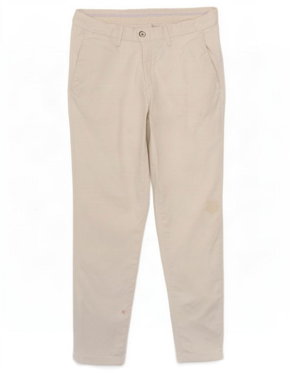 Massimo Dutti Γυναικείο παντελόνι Chino Slim Fit EU 38 Small W30 L26 White