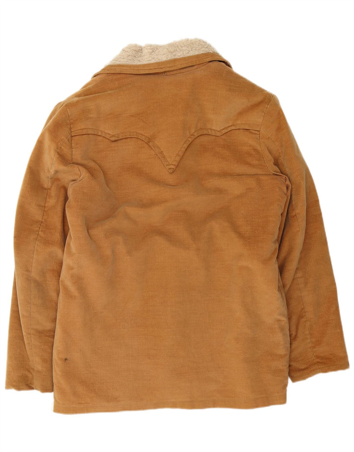 Vintage Ανδρικό σακάκι Sherpa UK 40 Large Brown Colourblock