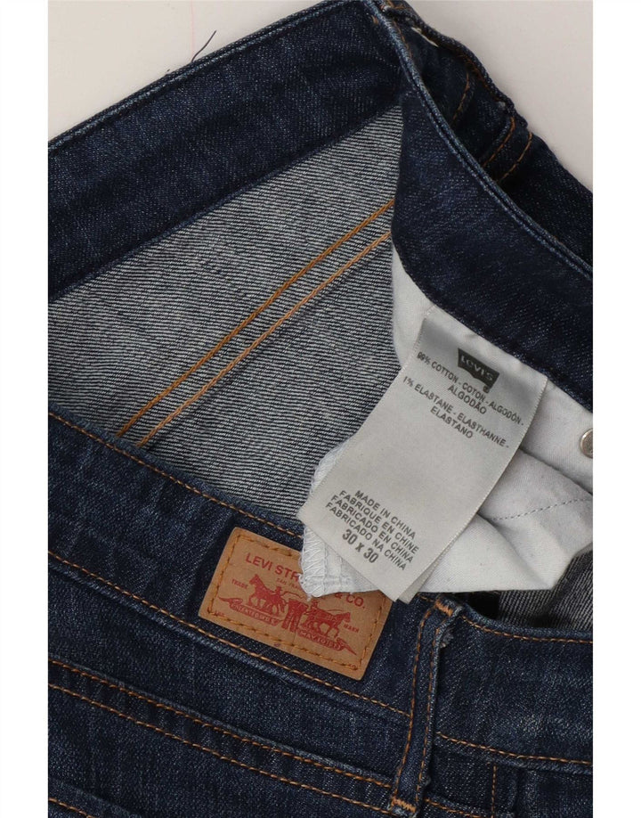 Γυναικείο Skinny Jeans Levi's W30 L30 Blue Cotton