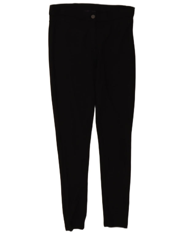 Marks & Spencer Γυναικείο Skinny Παντελόνι Chino UK 14 Medium W30 L29 Μαύρο