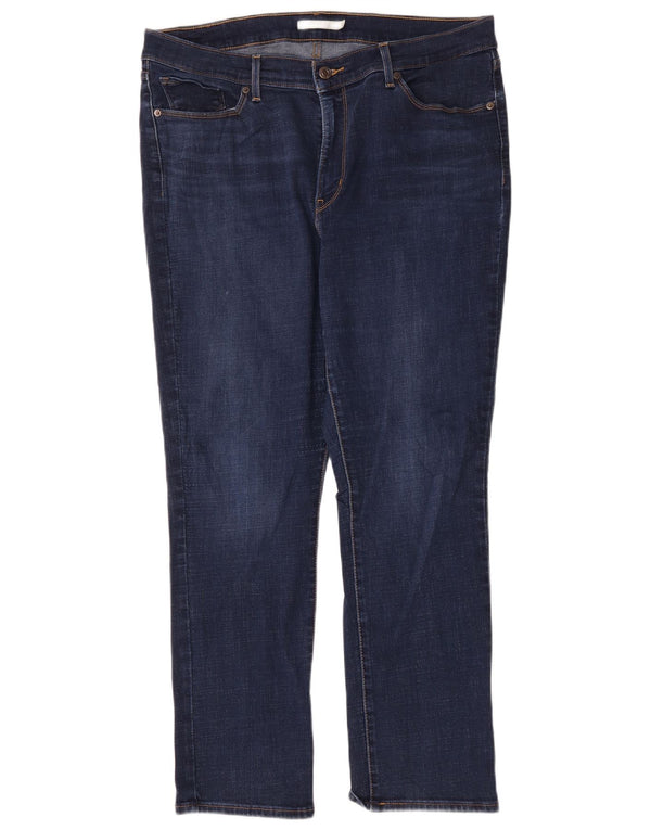 Γυναικείο ψηλόμεσο τζιν Levi's US 16 2XL W33 L30 Navy Blue