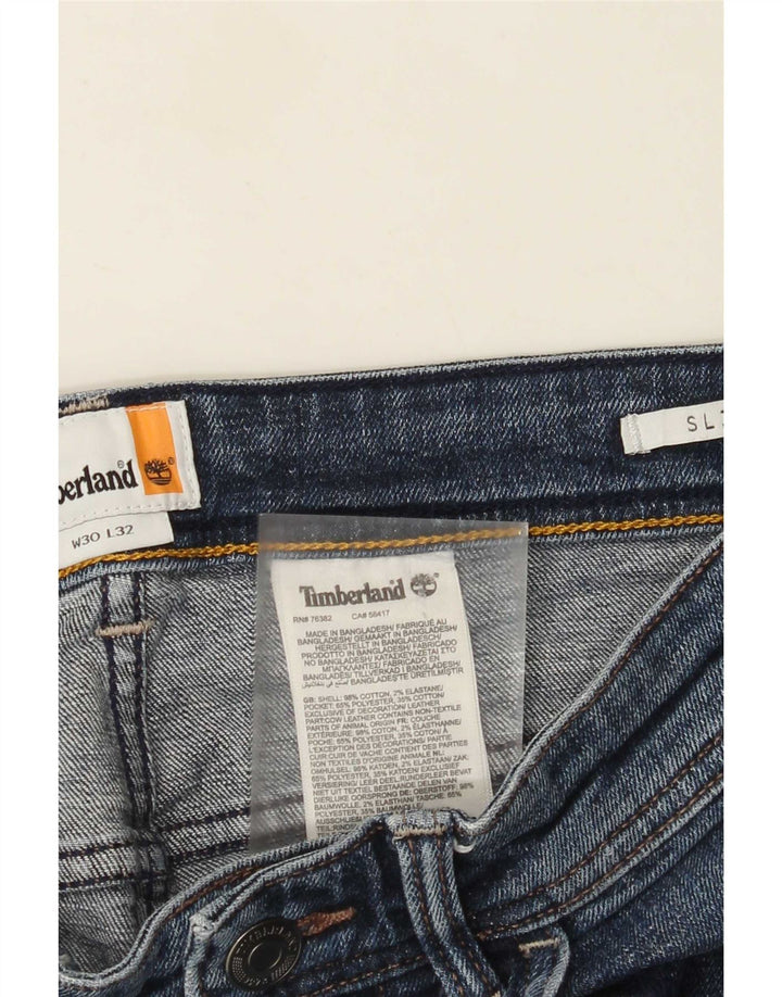 Timberland Γυναικείο Slim Jeans W30 L32 Blue Cotton