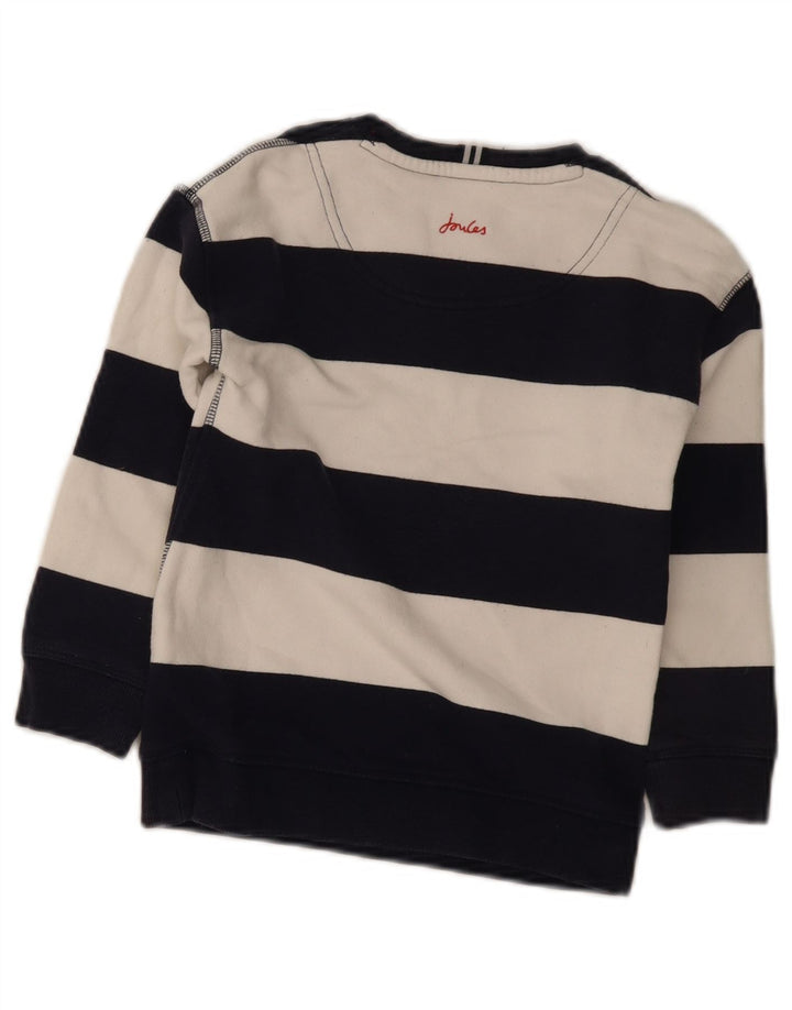 Joules Boys Φούτερ Jumper 7-8 Years Navy Blue ριγέ