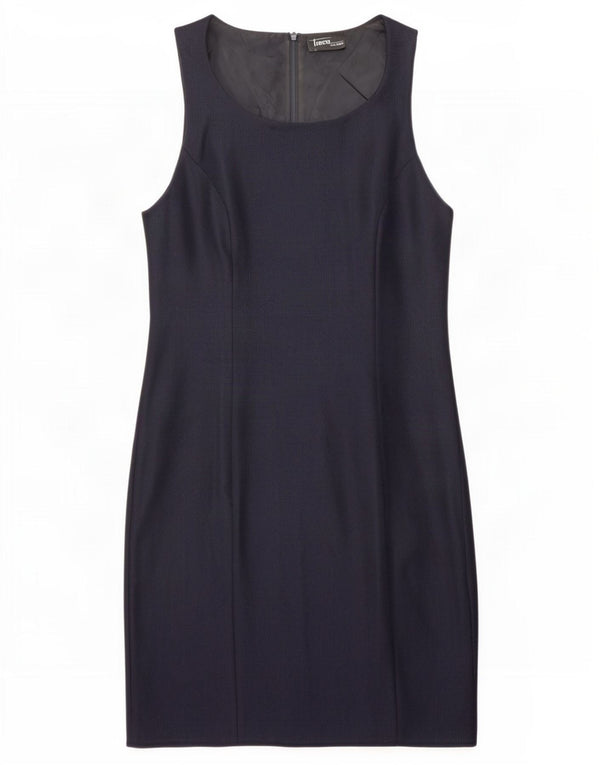 Γυναικείο αμάνικο φόρεμα Tasca UK 10 Small Navy Blue Viscose