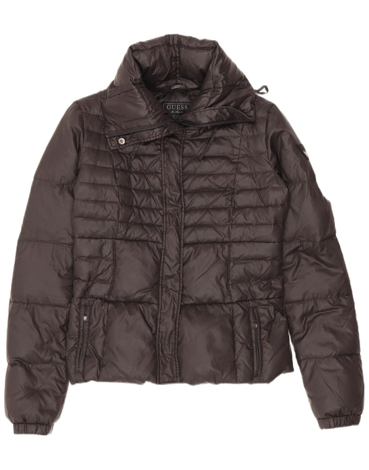 Guess Γυναικείο μπουφάν UK 8 Small Black Nylon