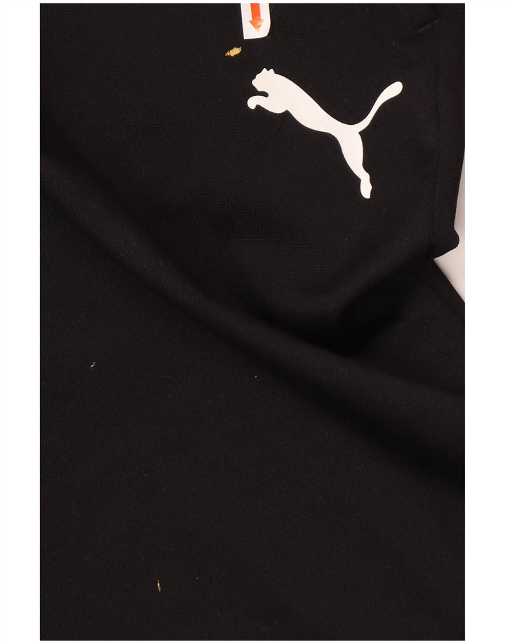 Ανδρική αθλητική φόρμα PUMA Παντελόνι μεγάλο μαύρο πολυεστέρα