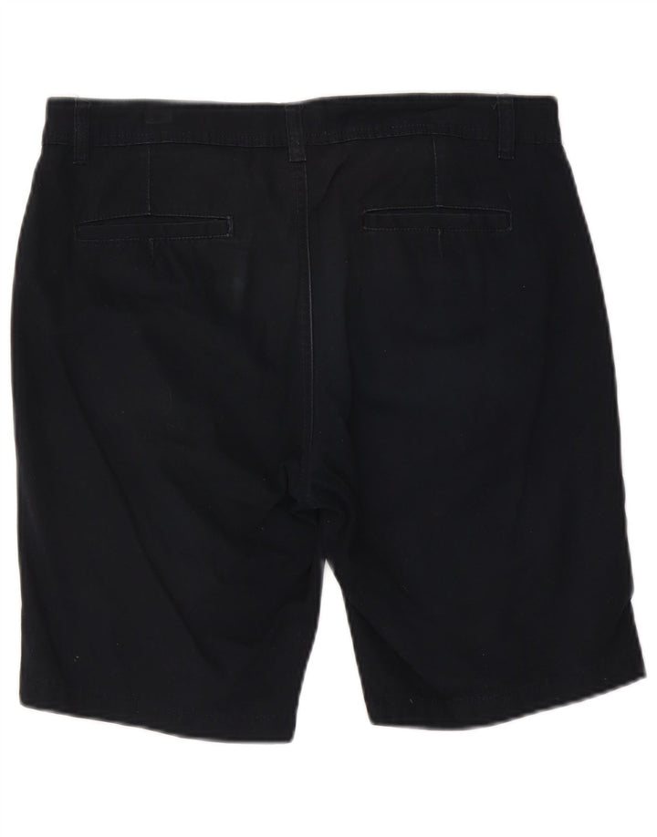 DACK'S Ανδρικό σορτς Chino με κανονική εφαρμογή IT 48 Medium W32 Navy Blue βαμβακερό